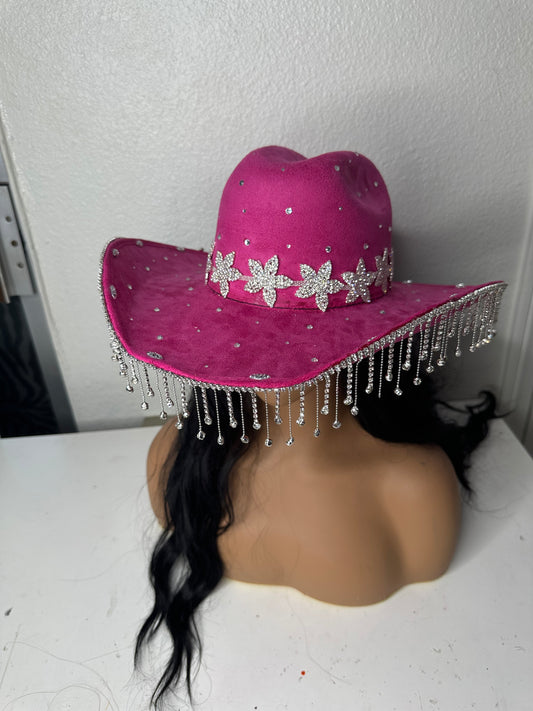 Desert Rose Cowgirl Hat