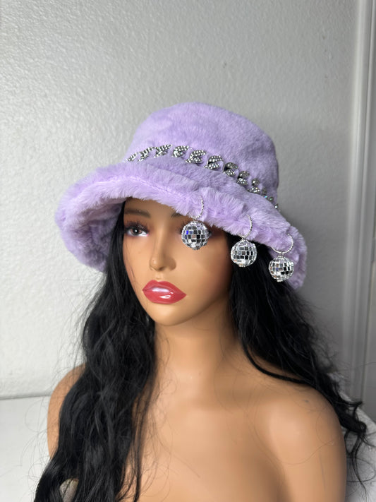 Lavender Luxe Disco Hat
